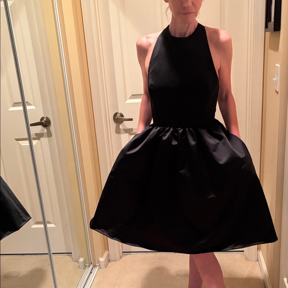 Ralph Lauren Black Backless Dress